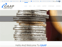 Tablet Screenshot of gaap.co.za