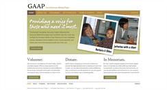 Desktop Screenshot of gaap.org