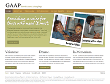Tablet Screenshot of gaap.org